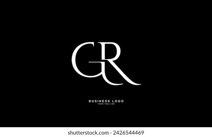 GR, RG, G, R, Abstract Letters Logo Monogram