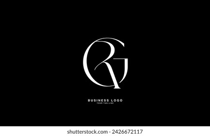GR, RG, G, R, Abstract Letters Logo Monogram