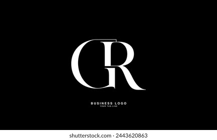 GR, RG, G, R, Abstract Letters Logo Monogram