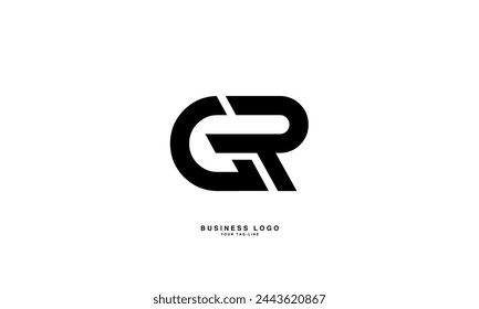 GR, RG, G, R, Abstract Letters Logo Monogram