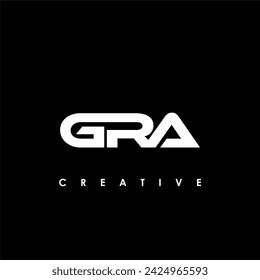 GRA Letter Initial Logo Design Template Vector Illustration