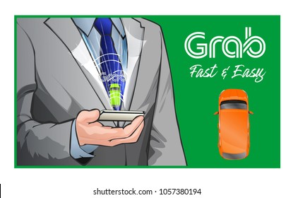 Grab - fast, easy and inexpensive transportation for every destination just want to go.