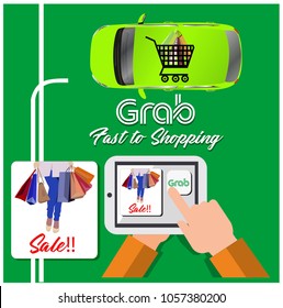 Grab - fast, easy and inexpensive transportation for every destination just want to go.
