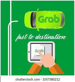 Grab - fast, easy and inexpensive transportation for every destination just want to go.