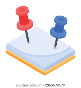 Grab isometrische Icon von Büchern Tabelle 