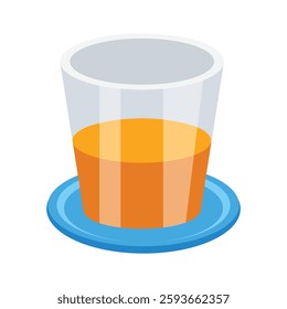 Grab this 3d style icon of juice glass