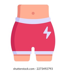 Agarra este asombroso icono plano del entrenamiento 