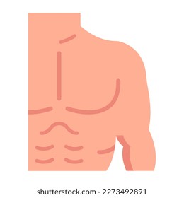Grab this amazing flat icon of workout 