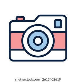 Grab this amazing icon of camera in trendy design style