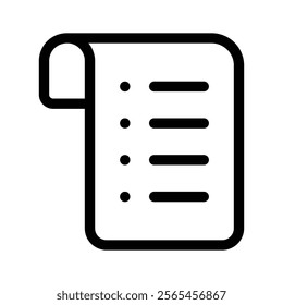 Grab this amazing icon of document, checklist, invoice