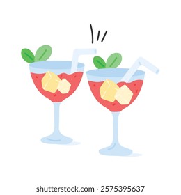 Grab this amazing icon of margarita in modern style