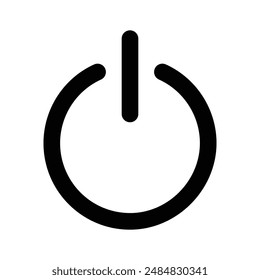 Grab this amazing icon of power button, shutdown button
