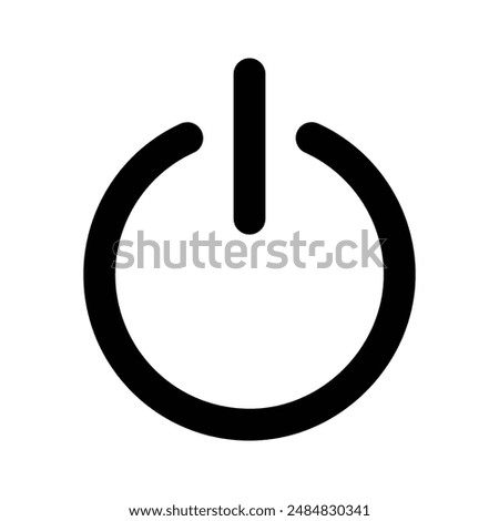 Grab this amazing icon of power button, shutdown button