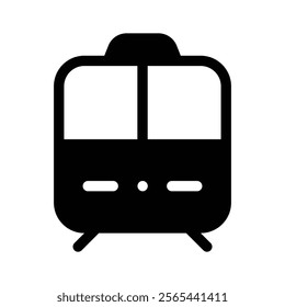 Grab this amazing icon of train in modern style
