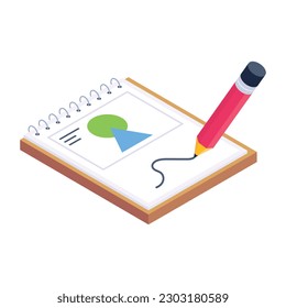 Grab this amazing isometric icon of prototyping 