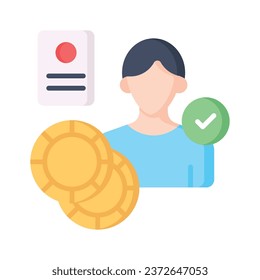 Grab this beautiful and amazing vector of bitcoin network verification