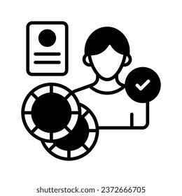 Grab this beautiful and amazing vector of bitcoin network verification