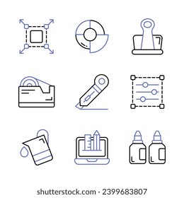 Grab this beautifully designed art and design icons set, ready for premium use