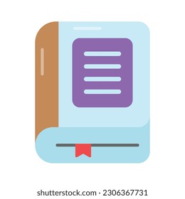 Grab diese wunderschön gestaltete Symbol des Buches im modernen Stil, einfach zu bedienen Vektorgrafik