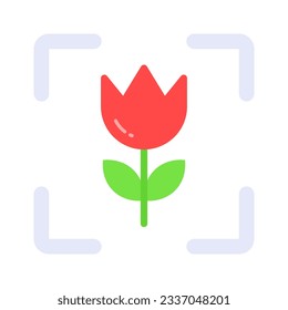 Grab this beautifully designed icon of macro mode in trendy style