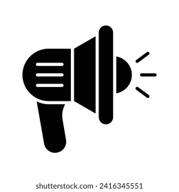 Grab this beautifully designed icon of megaphone in editable style, a customizable vector of loudspeaker