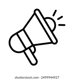 Grab this beautifully designed icon of megaphone in editable style, a customizable vector of loudspeaker