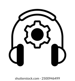 Holen Sie sich dieses wunderschön gestaltete Symbol des technischen Supports