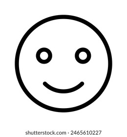 Grab this carefully crafted icon of happy emoji, ready for premium use