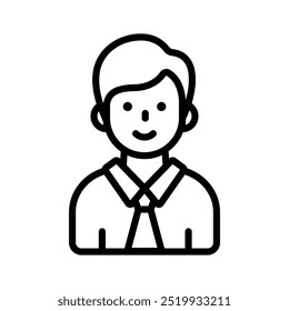 Grab this carefully crafted male teacher vector design, ready to use icon