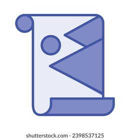 Grab this carefully crafted vector of pictures in trendy style, easy to use icon