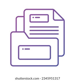 Grab this carefully designed business document concept vector, ready to use