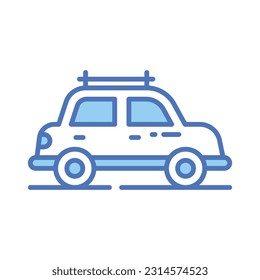 Agarra este icono de coche cuidadosamente diseñado en un estilo moderno, listo para usar el icono