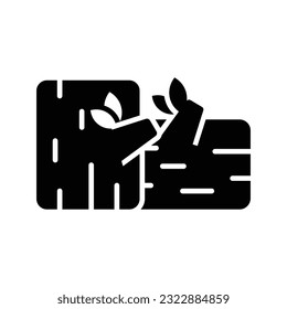 Grab this carefully designed icon of firewood in modern stye, ready to use icon