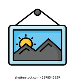 Grab this creative design vector of image resize in modern style