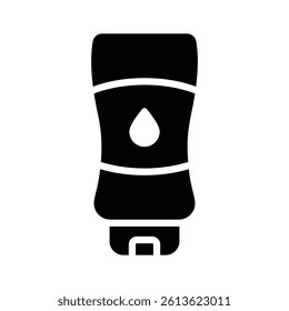 Grab this creative icon of cream jar in modern style