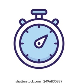 Schnappen Sie sich diese kreativ gestaltete erstaunliche Ikone der Stoppuhr