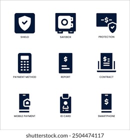 Grab this creatively crafted icons set of business and finance