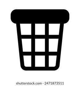 Grab this creatively designed icon of basket in modern style, ready to use icon
