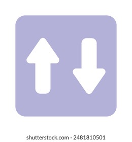 Grab this creatively designed icon of directions arrow