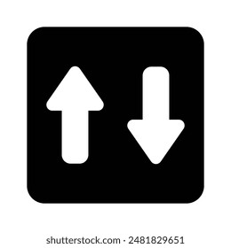 Grab this creatively designed icon of directions arrow