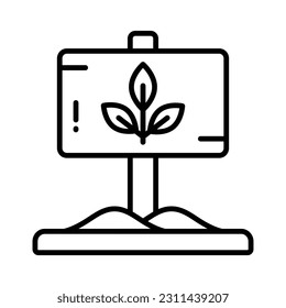 Grab this creatively designed vector of signpost in editable style, ready to use icon