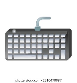 Grab this flat editable icon of keyboard 