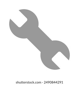 Agarre este icono premium de llave inglesa, herramienta de reparación