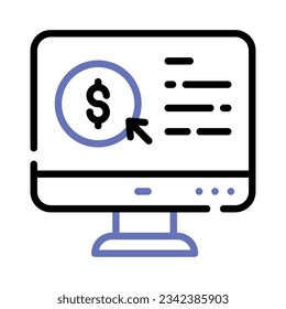 Gravieren Sie dieses trendige Design der Rechnungslegungssoftware im bearbeitbaren Stil