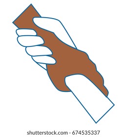 grabbed hands icon 