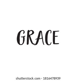 Grace Christian typography T shirt Design Vector 