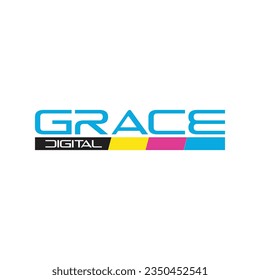 Grace Digital Logo, Brand Logo Design For Company Identity