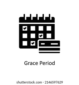 Grace Period Vector Solid icons for your digital or print projects.