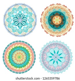 graceful arabesques set for your design 