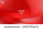 Graceful bright chili red gradient abstract background vector design. minimalist pastel colors